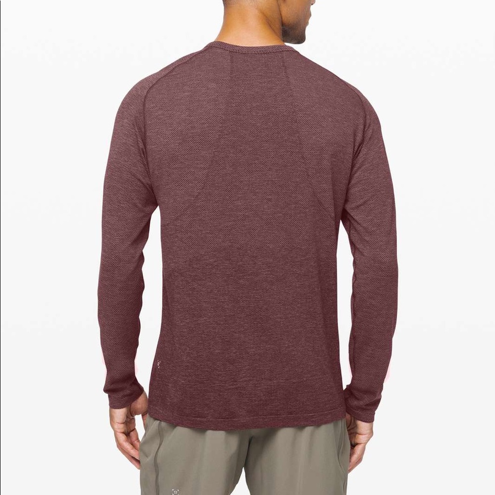 Lulul lemon metal vent tech maroon size L